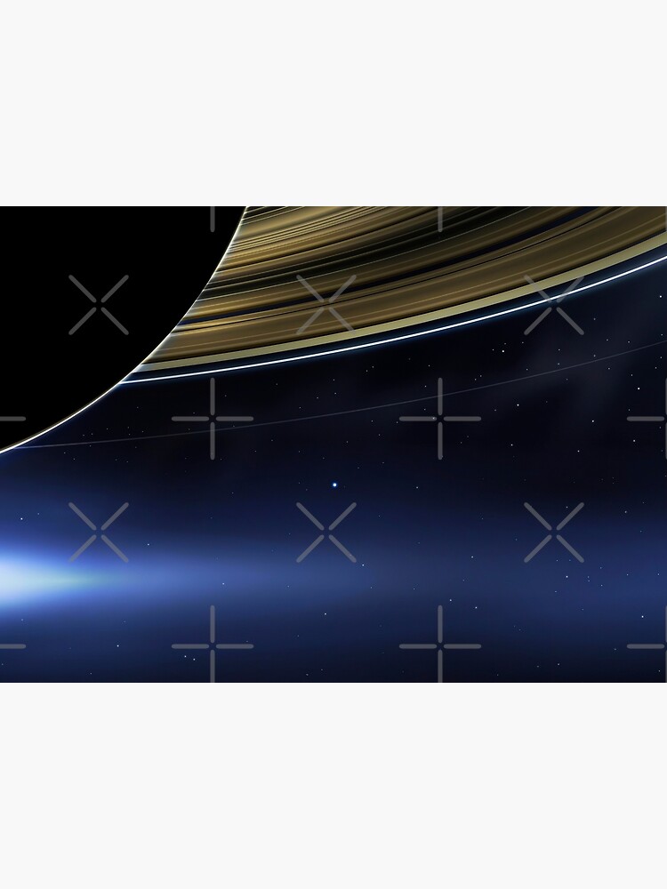 Disover Pale Blue Dot — NASA Cassini, Saturn [HQ-quality] Canvas