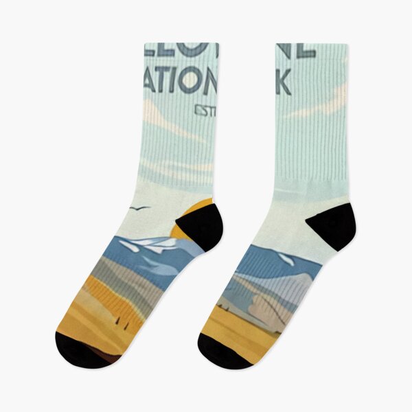 Item preview, YELLOWSTONE - National Park Poster designed and sold by braitspire.