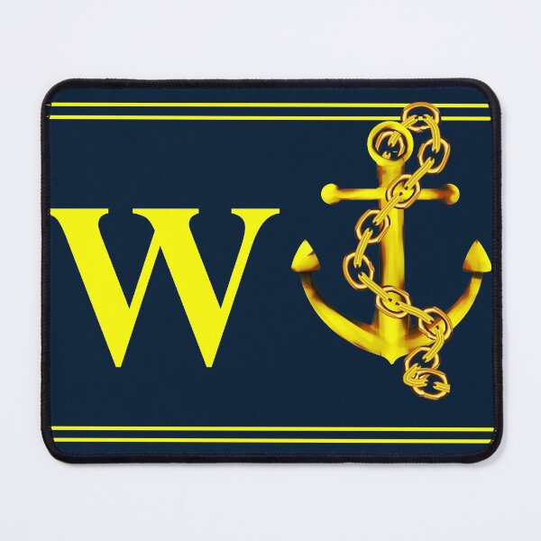 Item preview, W Anchor  designed and sold by BeccaKenDesigns.