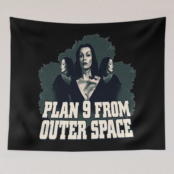 Item preview, Funny Men Plan 9 From Outer Space Classic Fan designed and sold by BerniceWunsch.