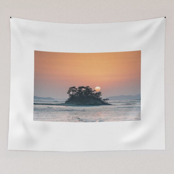 Item preview, an uninhabited sunset, beach, sunset, ocean, summer,sun, sea designed and sold by yoomyngsang.