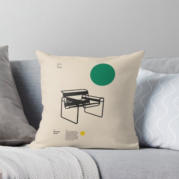 Vista previa del artículo con la obra «Silla Wassily, Marcel Breuer, Minimal Furniture Bauhaus Design», diseñado y vendido por sub88.