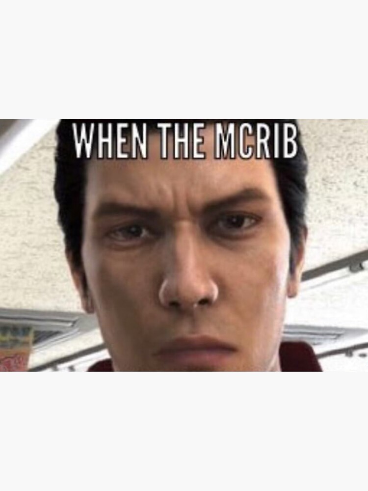 When The McRib Premium Matte Vertical Poster Sold By Tatenda | SKU