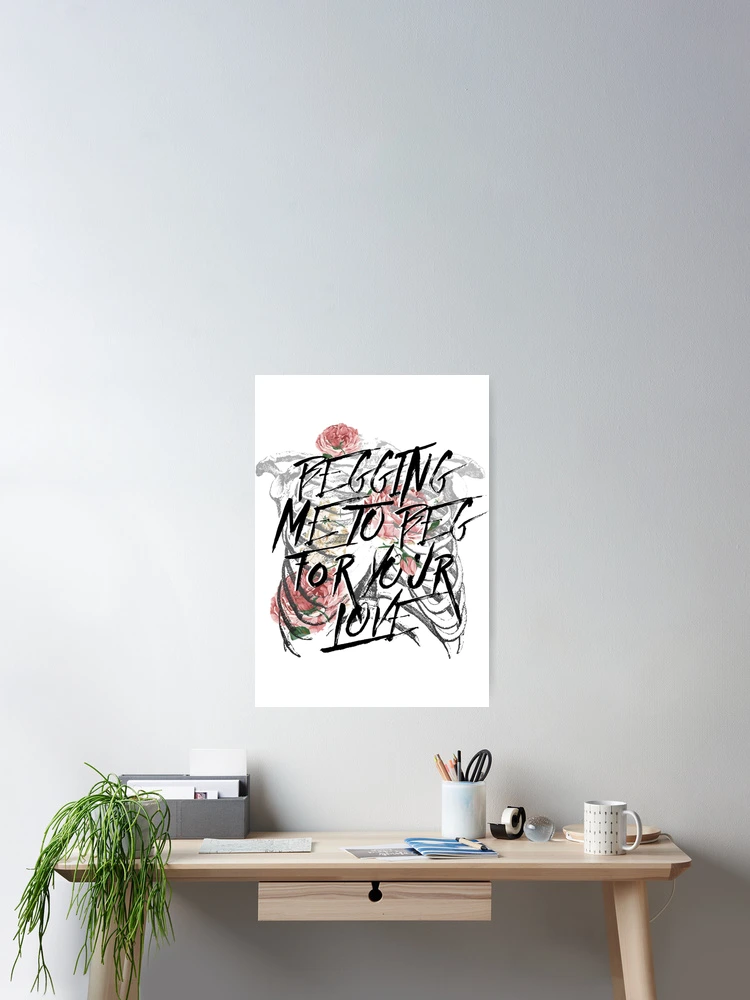 Thumbnail 2 of 3, Poster, Begging designed and sold by RorykoSmith.