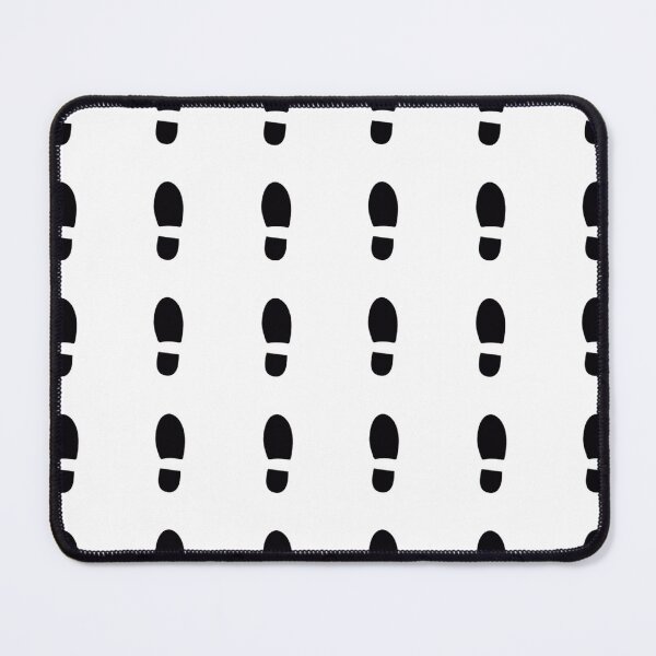 Item preview, Black Footprints (Pattern) designed and sold by PSheekey.
