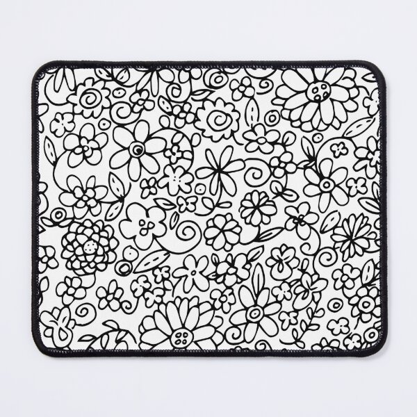 Item preview, Heart of flowers in black designed and sold by Eenig.
