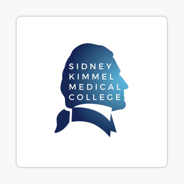 "sidney kimmel medical college design" Sticker for Sale by hannesberg