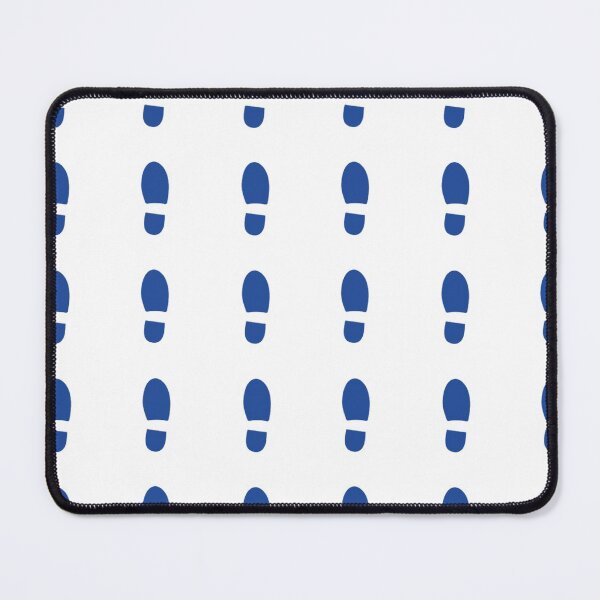 Item preview, Blue Footprints (Pattern) designed and sold by PSheekey.