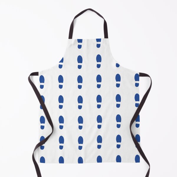 Item preview, Blue Footprints (Pattern) designed and sold by PSheekey.
