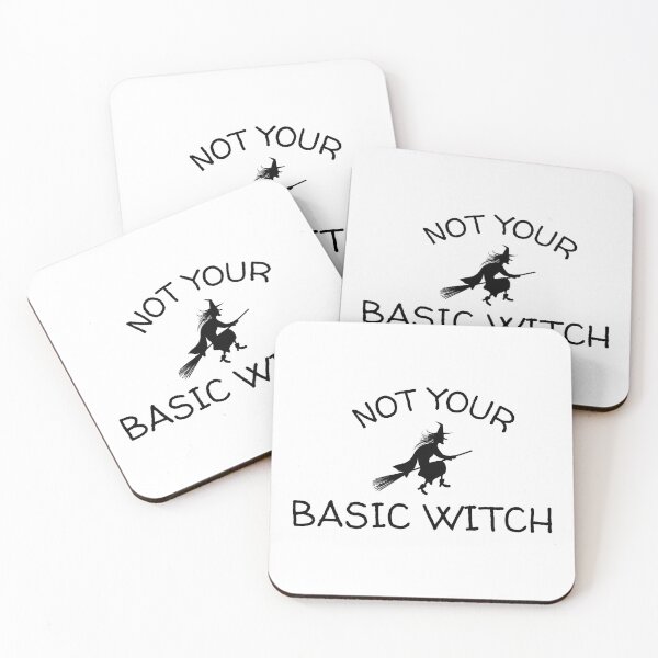 Item preview, Not Your Basic Witch Halloween designed and sold by ZestyFruit.
