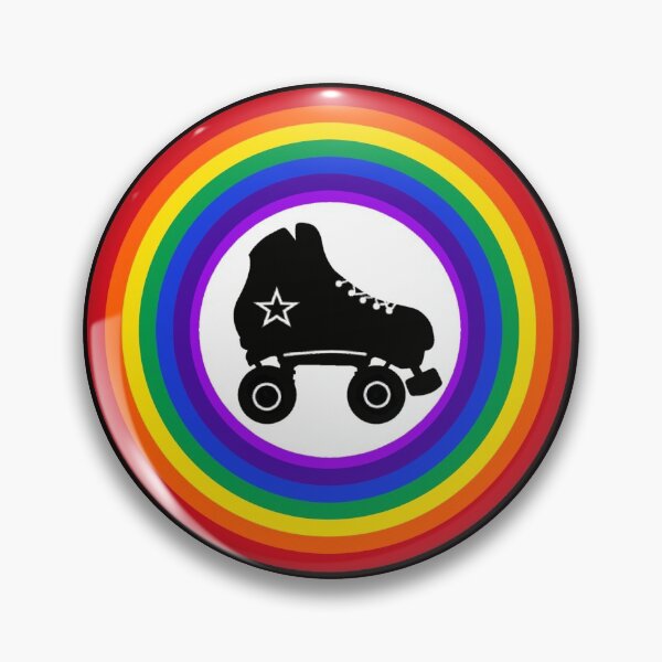 Item preview, Pride Rainbow quad skate LGBTQ designed and sold by Natalia  Bianco.