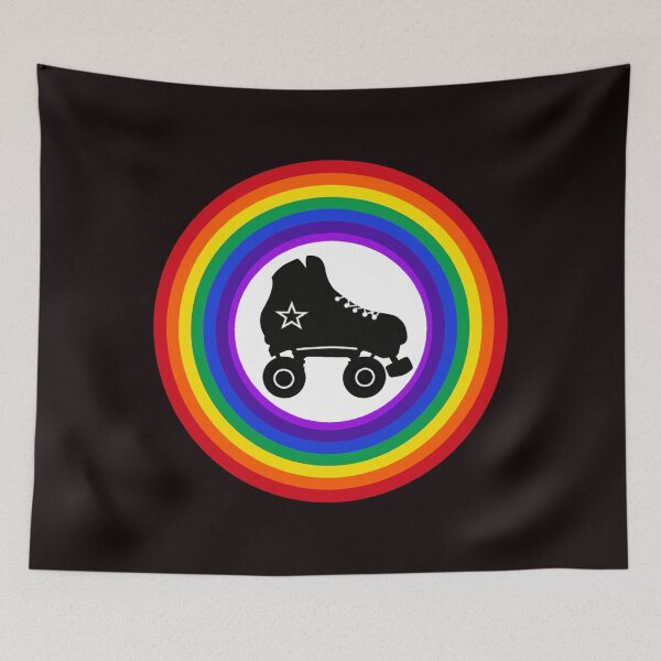 Item preview, Pride Rainbow quad skate LGBTQ designed and sold by Natalia  Bianco.