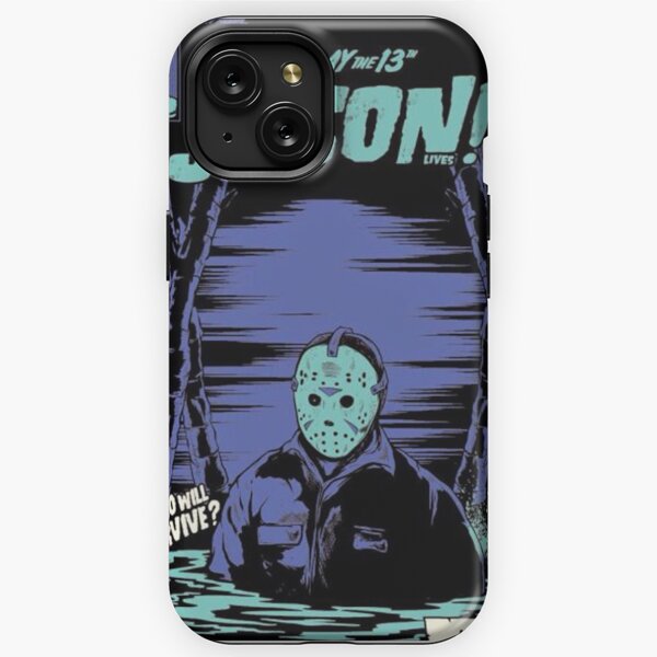 OFFICIAL FRIDAY THE 13TH: JASON X GRAPHICS SOFT GEL CASE FOR APPLE iPHONE  PHONES