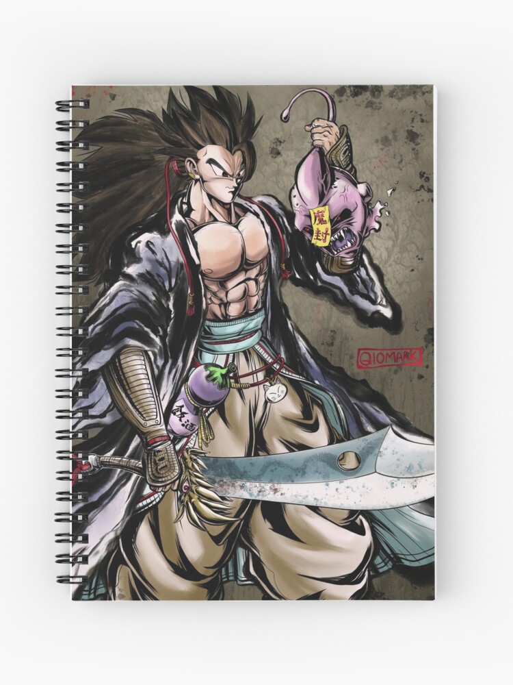 SSJ2 Goku vs Majin Vegeta - Q10Mark Canvas Print for Sale by q10mark