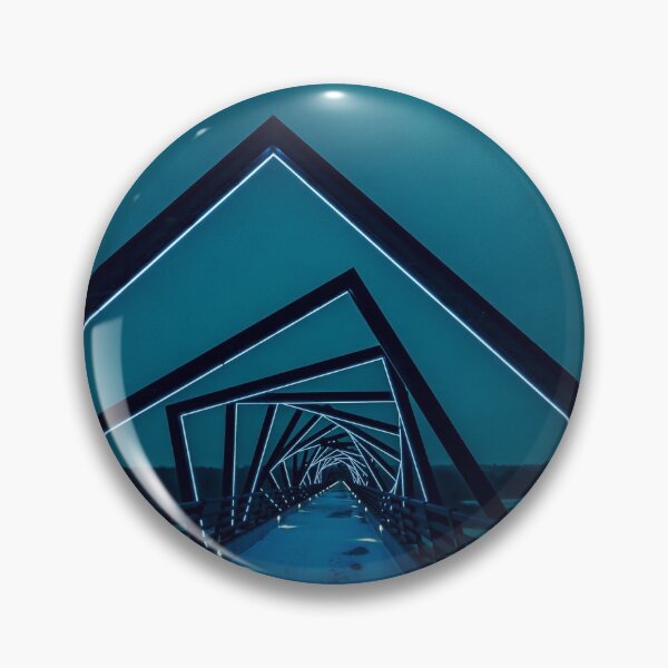 Item preview, Modern Geometric Neon Bridge designed and sold by debjaynedesign.