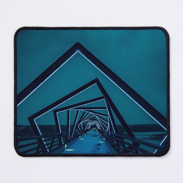 Item preview, Modern Geometric Neon Bridge designed and sold by debjaynedesign.