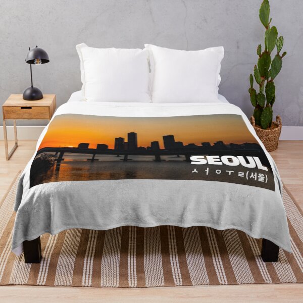 Item preview, Seoul Han River Bridge and Yeouido Sunset designed and sold by yoomyngsang.