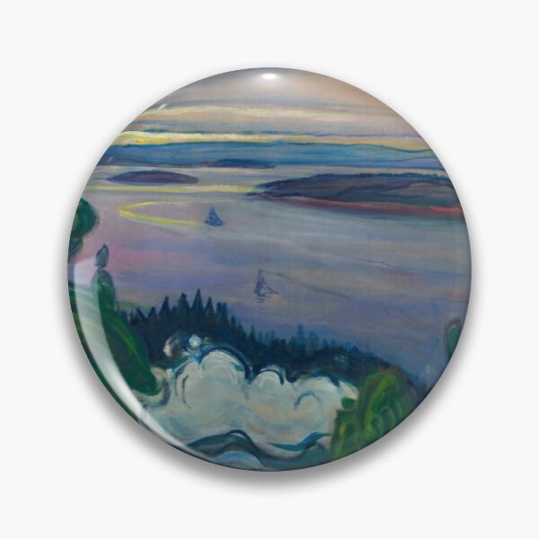 Item preview, Edvard Munch - Train Smoke, 1900 designed and sold by Vivanne-art.
