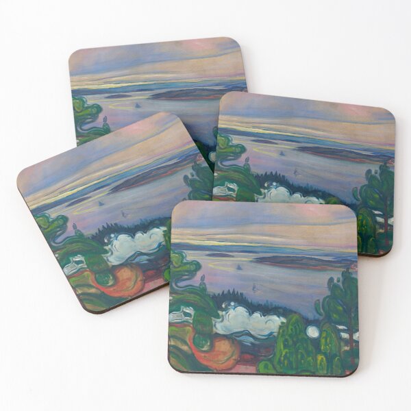 Item preview, Edvard Munch - Train Smoke, 1900 designed and sold by Vivanne-art.