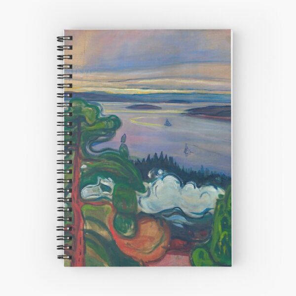 Item preview, Edvard Munch - Train Smoke, 1900 designed and sold by Vivanne-art.