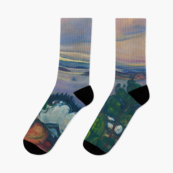 Item preview, Edvard Munch - Train Smoke, 1900 designed and sold by Vivanne-art.