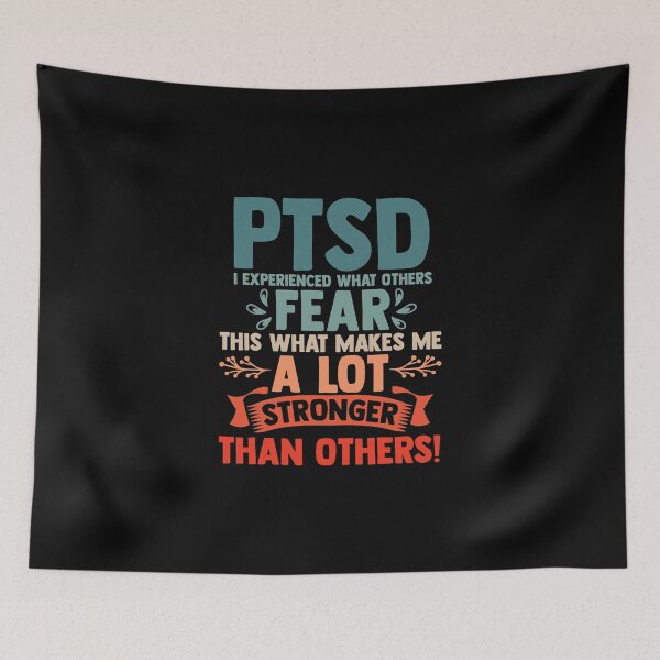 Item preview, PTSD I Experienced What Others Fear Makes Me Lot Stronger designed and sold by Nessshirts.