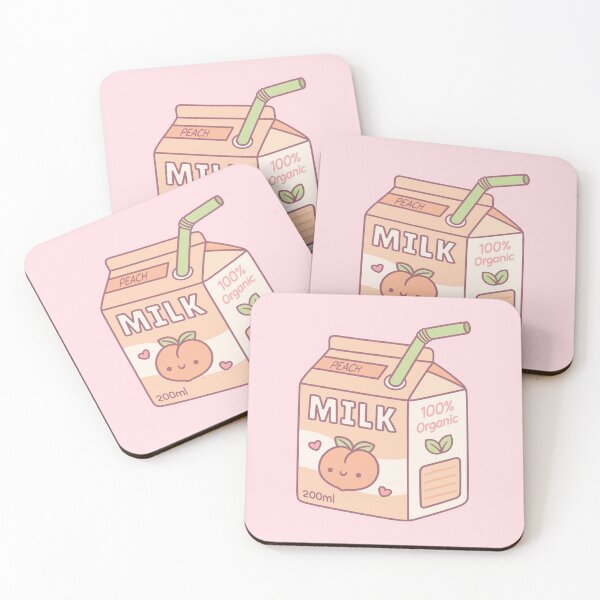 Item preview, Cute Peach Milk Carton Box designed and sold by rustydoodle.