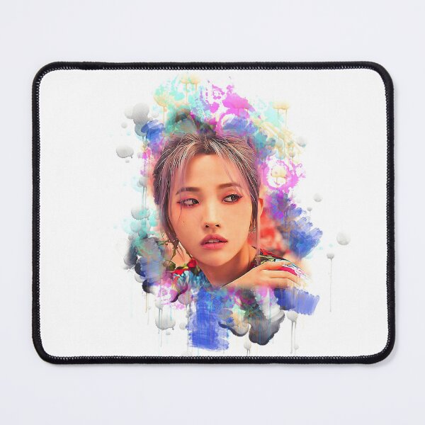 Item preview, Beautiful asian girl Jeon Soyeon colorful art designed and sold by Lajibolalaa.