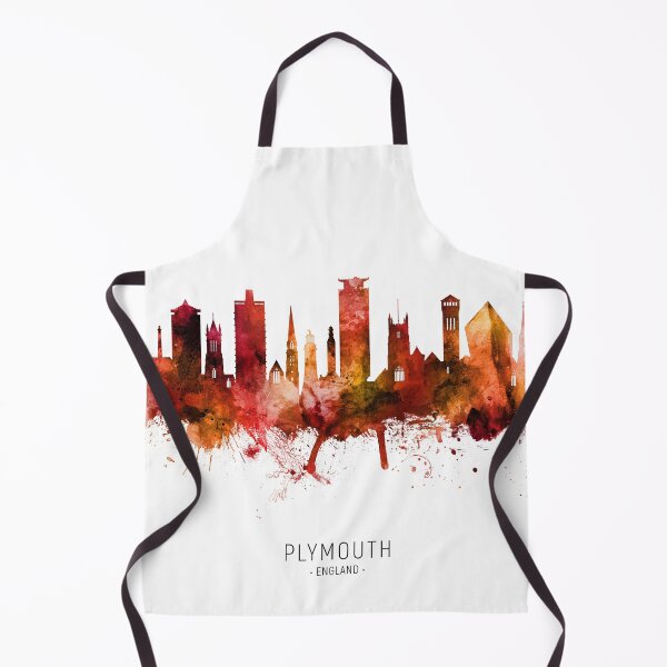 Item preview, Plymouth England Skyline designed and sold by ArtPrints.