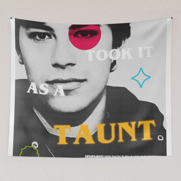 Item preview, /i took it as a taunt poster poster designed and sold by peugene.