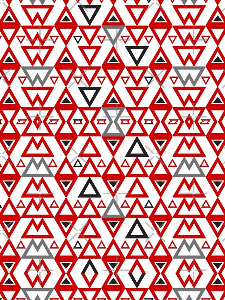 Thumbnail 4 of 4, iPhone Case, Triangle Pattern designed and sold by CreativeMansion.