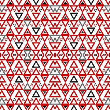 Artwork thumbnail, Triangle Pattern by CreativeMansion