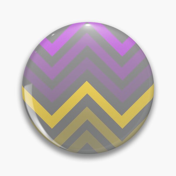 Item preview, Zigzags (Yellow and Purple on Grey) designed and sold by JazzPWall.