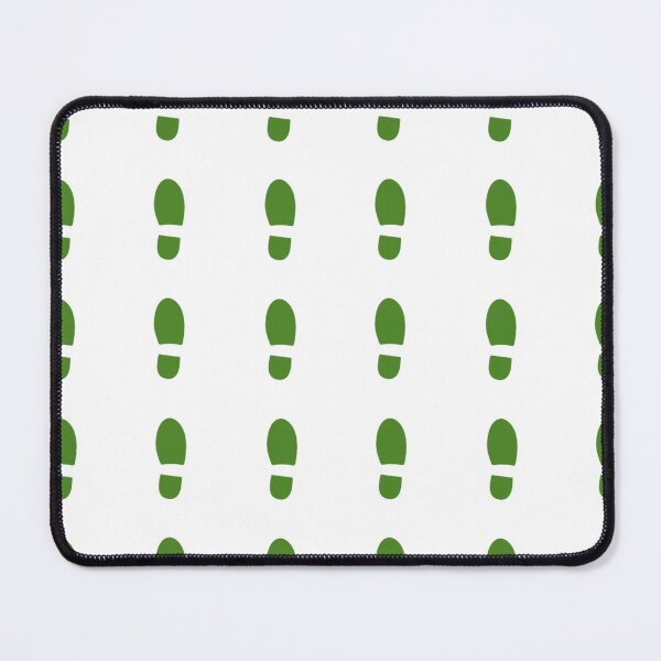 Item preview, Green Footprints (Pattern) designed and sold by PSheekey.