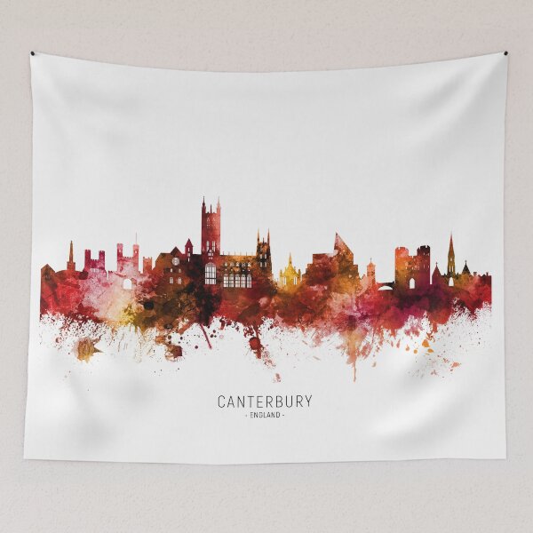 Item preview, Canterbury England Skyline designed and sold by ArtPrints.