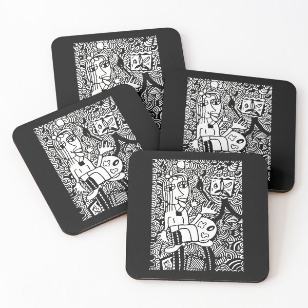 Item preview, Black and white artist designed and sold by NancyGabelArt.