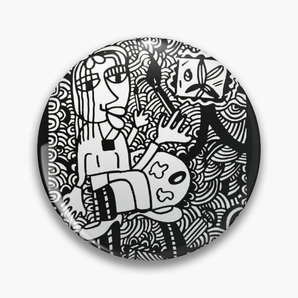 Item preview, Black and white artist designed and sold by NancyGabelArt.