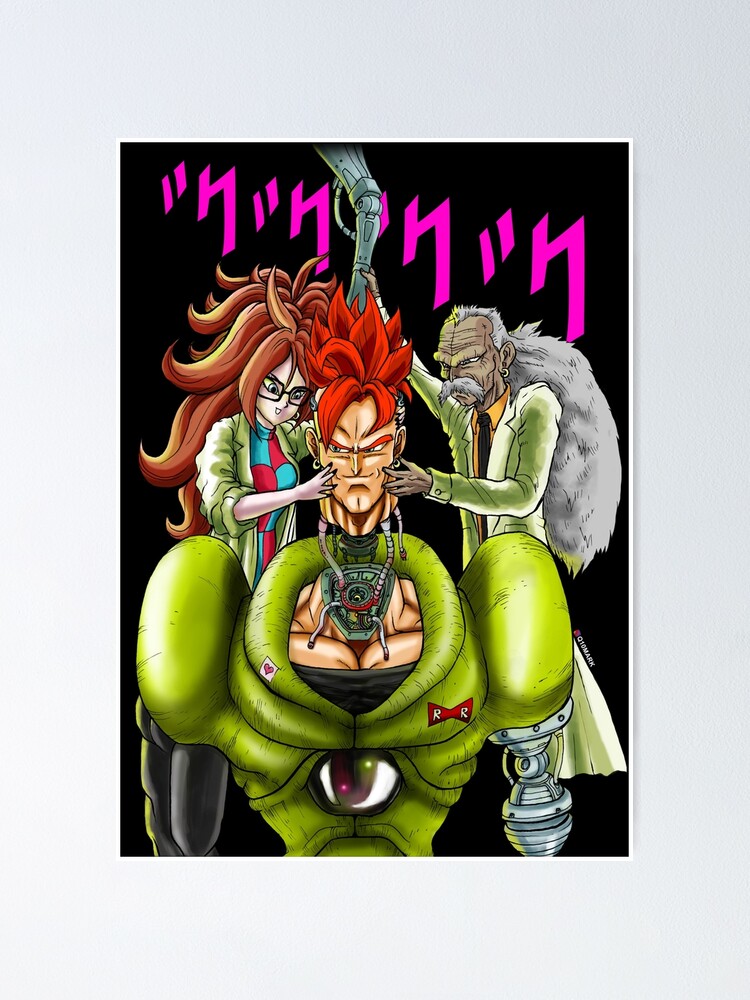 SSJ2 Goku vs Majin Vegeta - Q10Mark Poster for Sale by q10mark