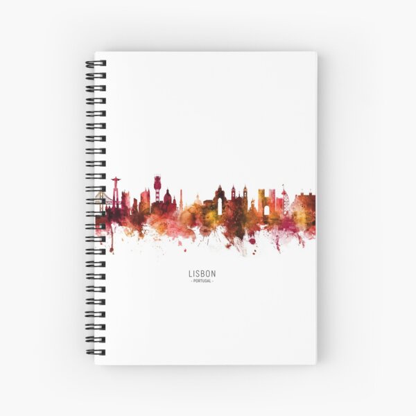 Aperçu de l'œuvre Lisbon Portugal Skyline créée et vendue par ArtPrints.