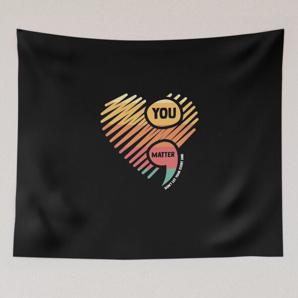 Item preview, You Matter Don't Let Your Story End Healthcare Happiness designed and sold by Nessshirts.