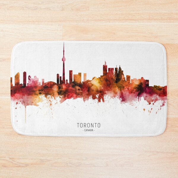 Aperçu de l'œuvre Toronto Canada Skyline créée et vendue par ArtPrints.