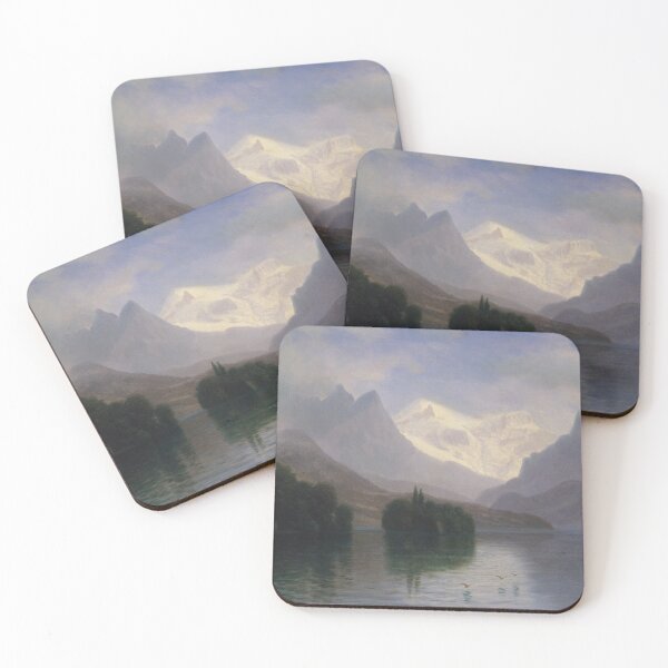 Item preview, Albert Bierstadt "Mountain Scene" designed and sold by sunny-007.