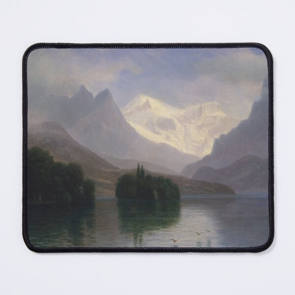 Item preview, Albert Bierstadt "Mountain Scene" designed and sold by sunny-007.