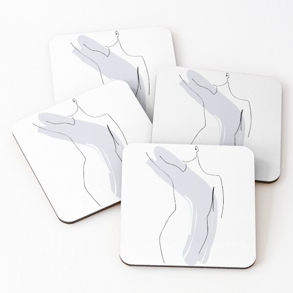 Item preview, Minimalist Lady Line Art 18 designed and sold by AlohaArtsy.