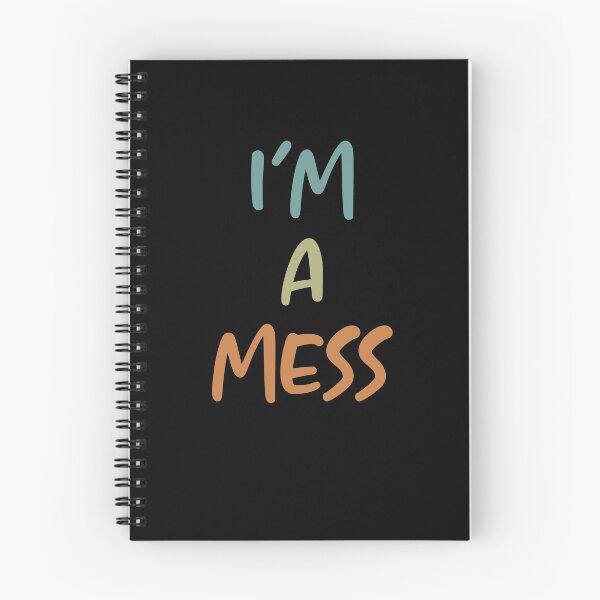 Item preview, I'm A Mess Mental Health Awareness Fights Anxiety Happiness designed and sold by Nessshirts.
