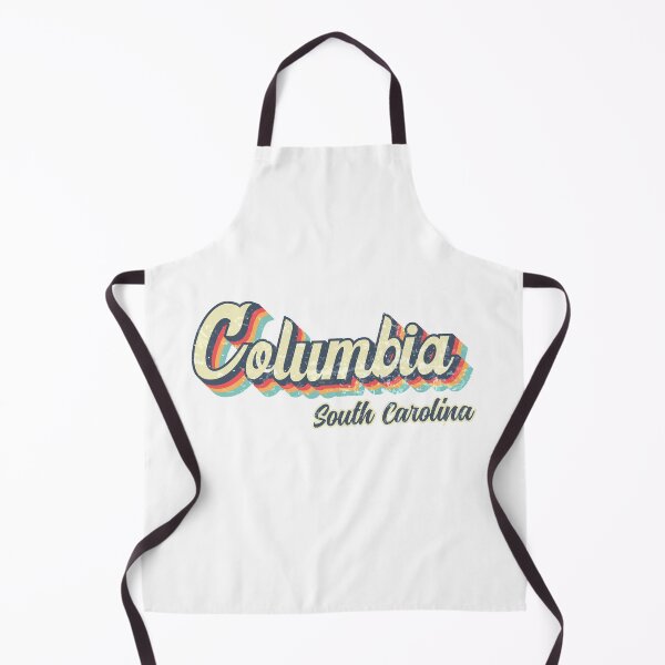 Item preview, Columbia city South Carolina Retro Vintage 70s rainbow designed and sold by Teelogic.