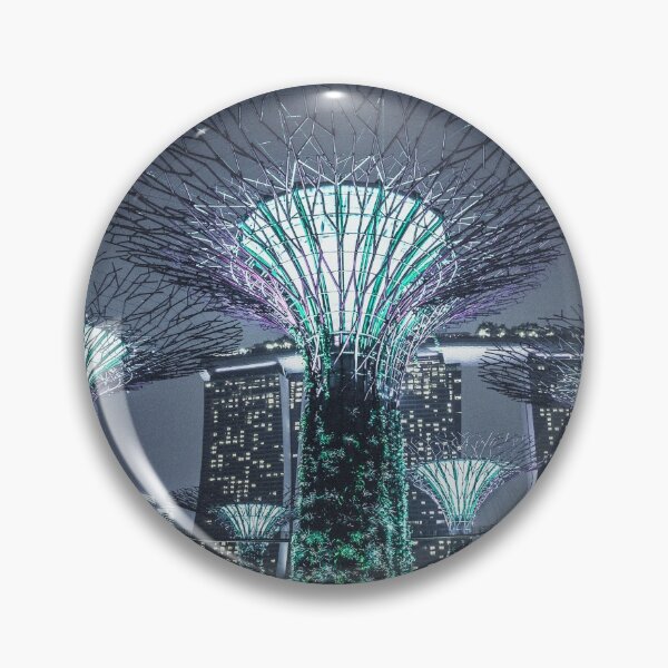 Item preview, Night show Supertree Grove: Singapore designed and sold by debjaynedesign.