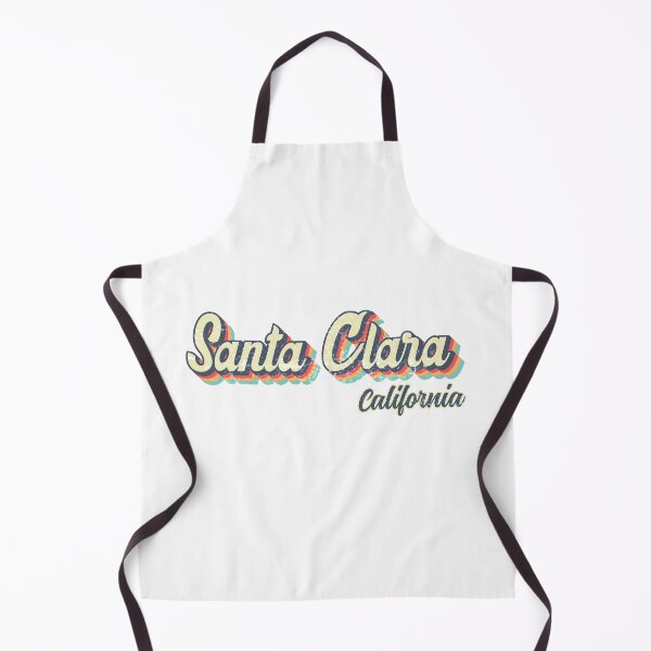 Item preview, Santa Clara City California Retro Vintage 70s rainbow designed and sold by Teelogic.