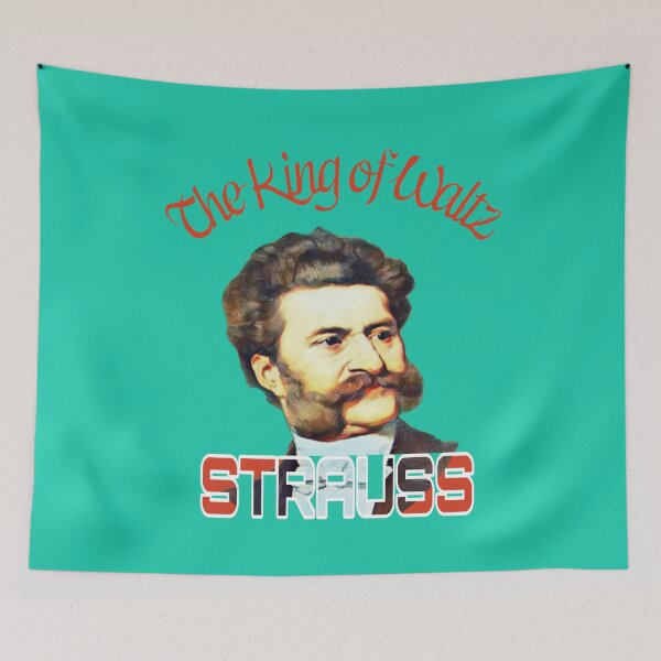 Item preview, strauss, johann strauss. austrian composer designed and sold by efenem.