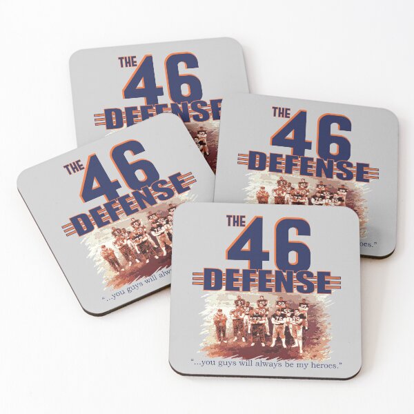 Item preview, 46 Defense - Chi Bears - 1985 - Superbowl (White background) designed and sold by BearDownDesigns.